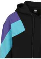 Vorschau: Urban Classics Herren Kapuzenpullover Hoodie Sweatshirt Oversize 3-Tone Hoody Vorschau: Urban Classics Herren Kapuzenpullover Hoodie Sweatshirt Oversize 3-Tone Hoody