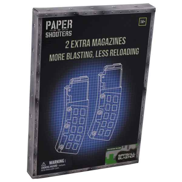 MFH PAPER SHOOTERS Bausatz Magazin-Green Spit 2er Pack