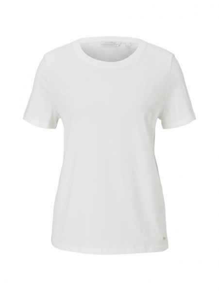 TOM TAILOR DENIM Damen T Shirt basic crew neck