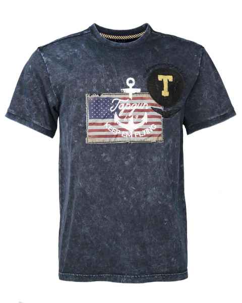 Top Gun Herren T-Shirt print bedruckt Anchor US Flagg TGM1905 Anchor