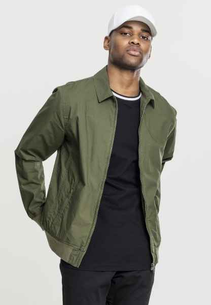 Urban Classics Herren Leichte Jacke Übergangsjacke 3-Tone College Sweat Jacket
