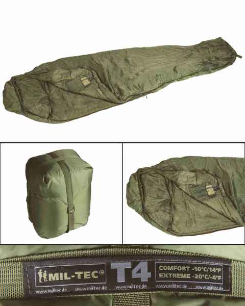 Mil-Tec SCHLAFSACK TACTICAL 4 OLIV Schlafsack