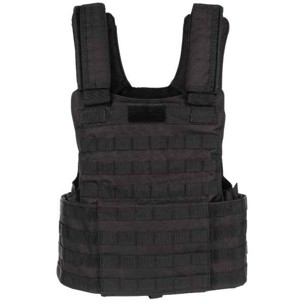 MFH Weste MOLLE II mit Futter schwarz Modular System