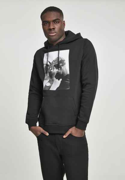 Mister Tee Herren Kapuzenpullover Hoodie Sweatshirt 2Pac F*ck the World Hoody