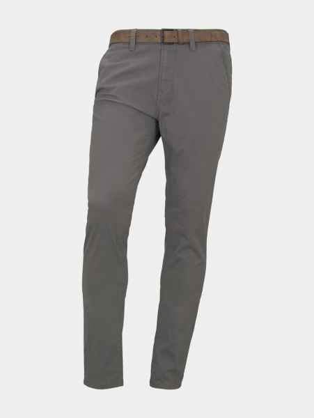 TOM TAILOR DENIM Chino Hose Slim Chino with belt Trousers 1/1