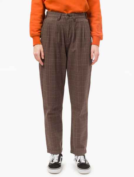 Dickies Damen Hose IRVINGTONPLEATED PANT DARK BROWN