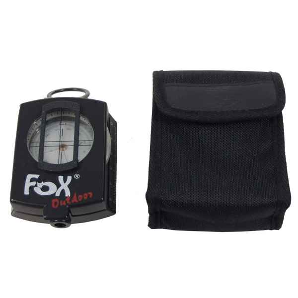 FoxOutdoor Kompass Precision Metallgehäuse Peileinrichtung