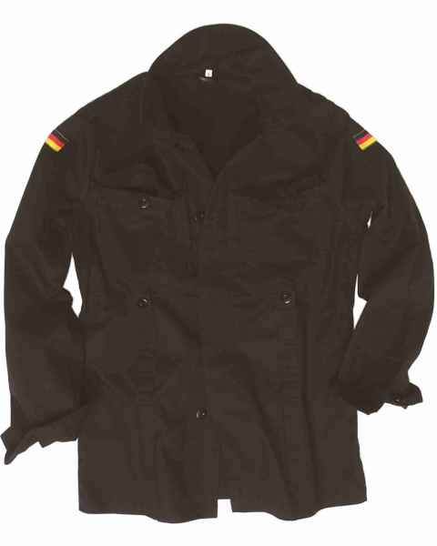 Mil-Tec BW MOLESKINJACKE A.A.SCHWARZ Outdoorjacke Jacke