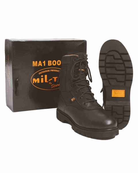 Mil-Tec MA1 BOOTS SCHWARZ Stiefel Schuhe