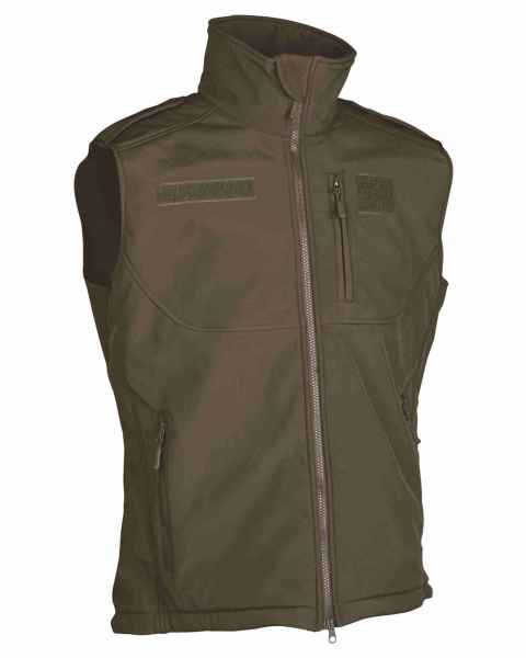 Mil-Tec SOFTSHELL WESTE OLIV Weste