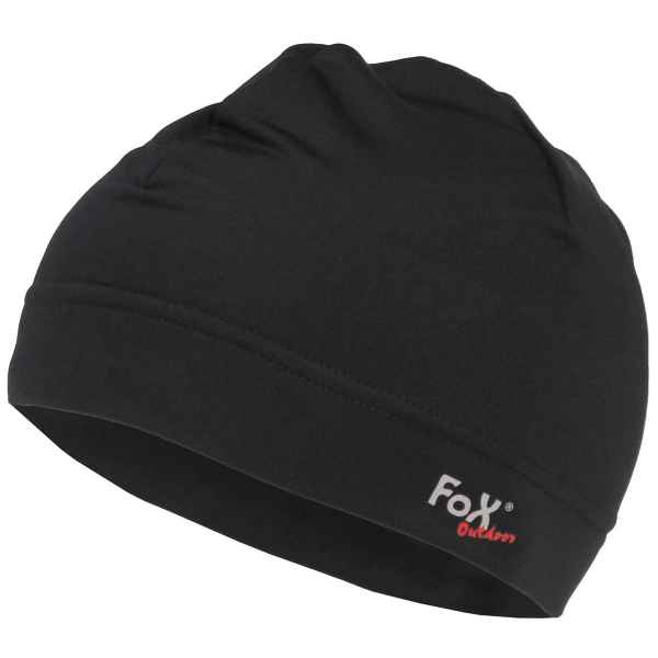FoxOutdoor mütze RUN schwarz