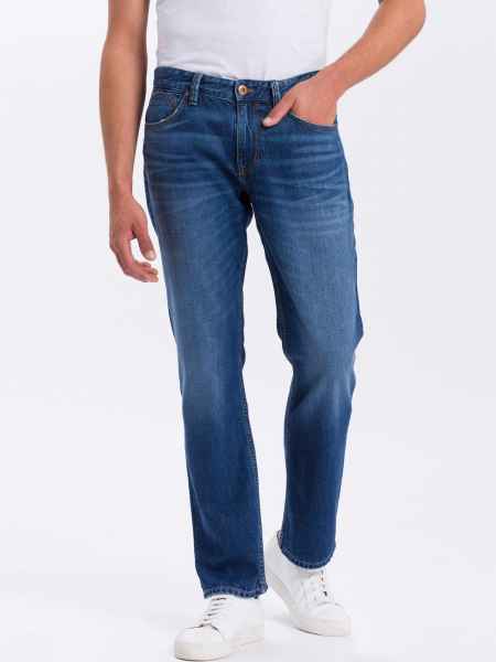 Cross Jeans Herren Straight Leg Jeans Hose E 195-111-DYLAN