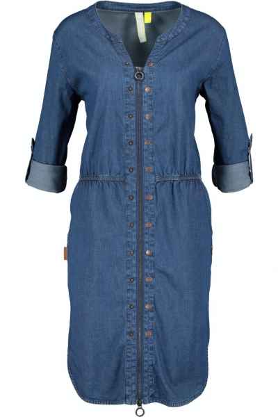 alife & kickin Damen Kleid HannaAK DNM Dress Jeanskleid