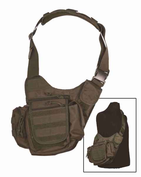Mil-Tec SLING BAG MULTIFUNCTION OLIV Bauchtasche