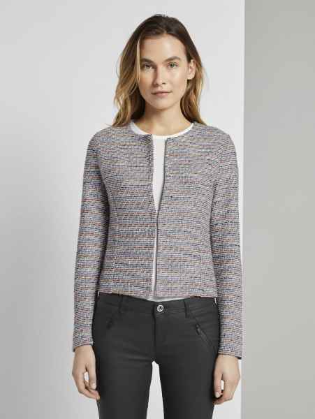 TOM TAILOR Damen Blazer blazer colorful bouclé Blazer 1/1